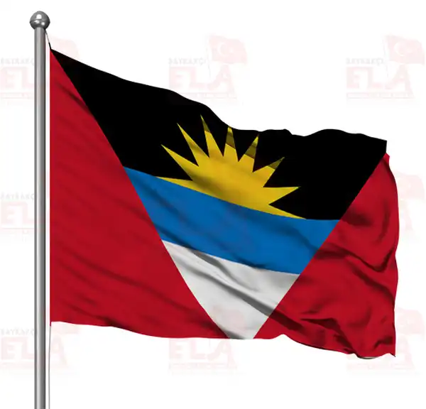 Antigua ve Barbuda Gnder Flamas ve Bayraklar