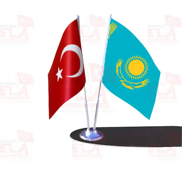 Kazakistan Masa Bayrak