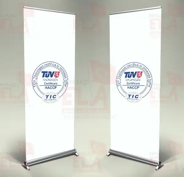 tv thrngen haccp Banner Roll Up