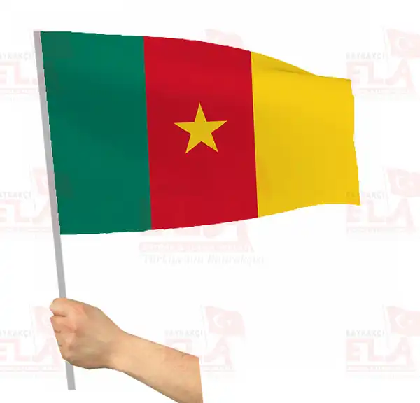 Kamerun Sopal Bayrak ve Flamalar