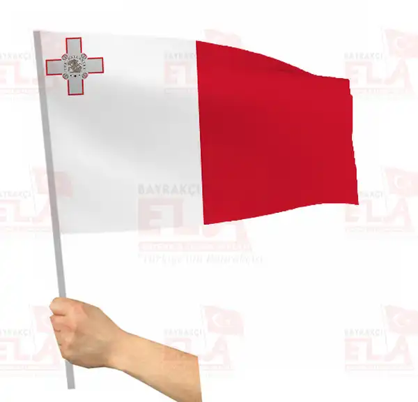 Malta Sopal Bayrak ve Flamalar