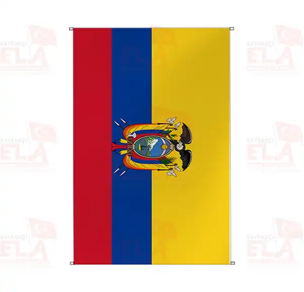 Ekvador Bina Boyu Flamalar ve Bayraklar