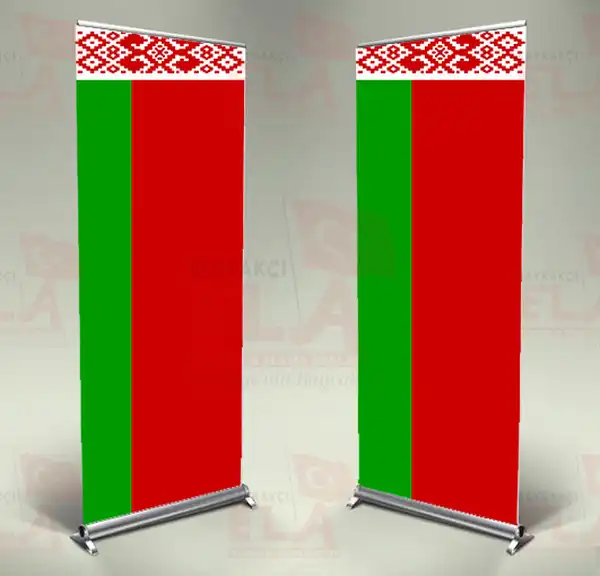 Beyaz Rusya Banner Roll Up