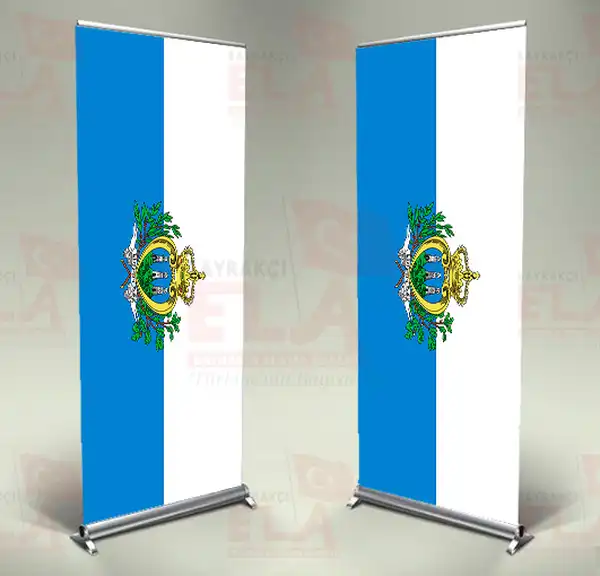 San Marino Banner Roll Up