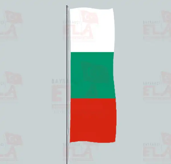 Bulgaristan Yatay ekilen Flamalar ve Bayraklar