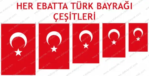 Kabata Yeni Bayrak Bayrak imalat ve sat afi Dijital Bask
