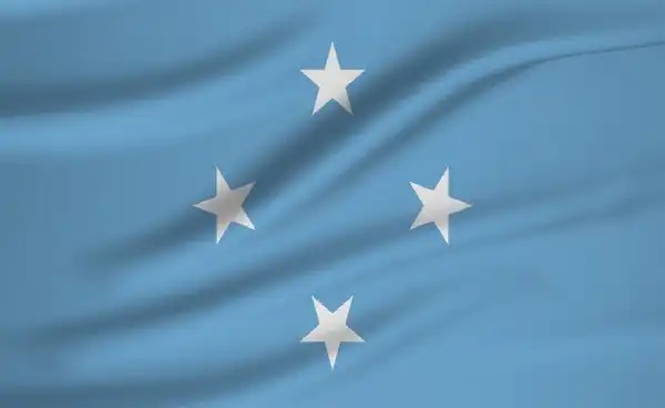 Mikronezya Federal Devletleri Gnder Bayra