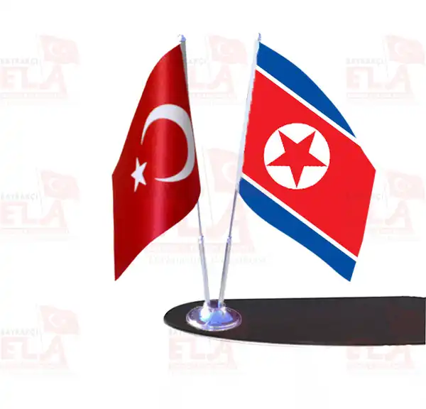 Kuzey Kore Masa Bayrak