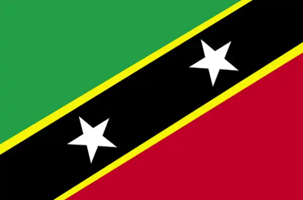 Saint Kitts ve Nevis Bayra