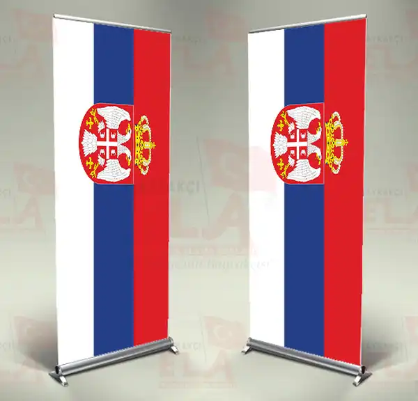 Srbistan Banner Roll Up