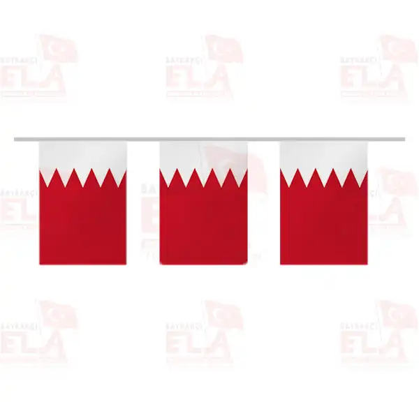 Bahreyn pe Dizili Flamalar ve Bayraklar
