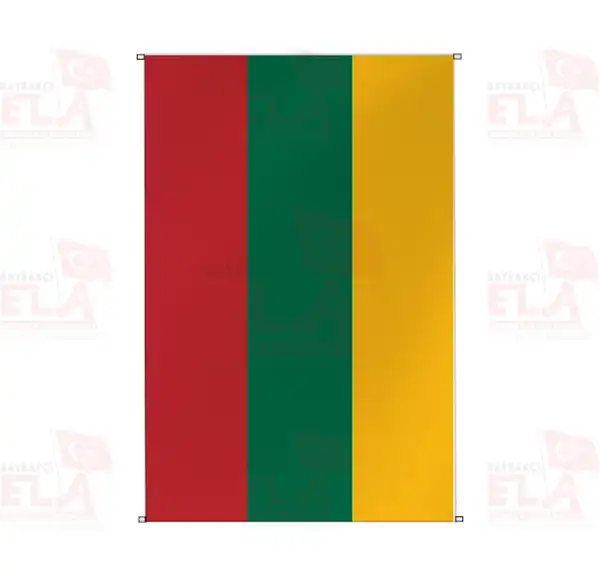 Litvanya Bina Boyu Flamalar ve Bayraklar