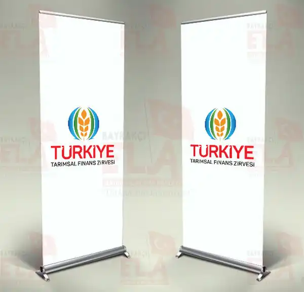 Trkiye Tarmsal Finans Zirvesi Banner Roll Up