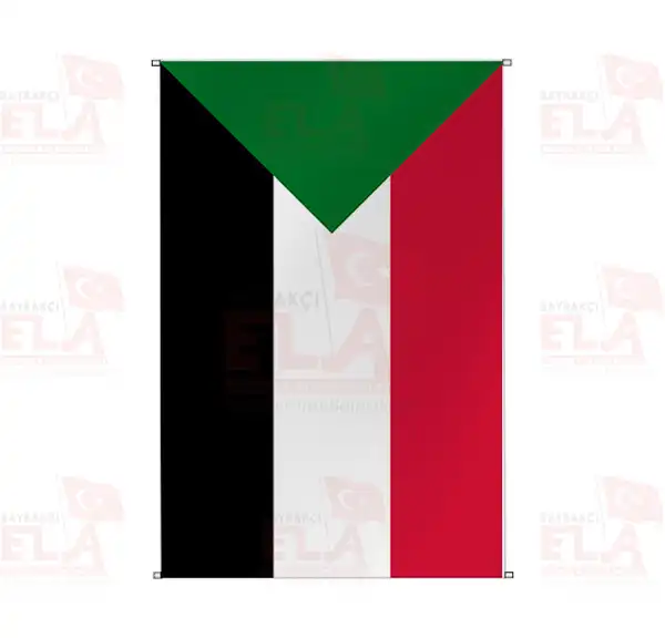 Sudan Bina Boyu Flamalar ve Bayraklar