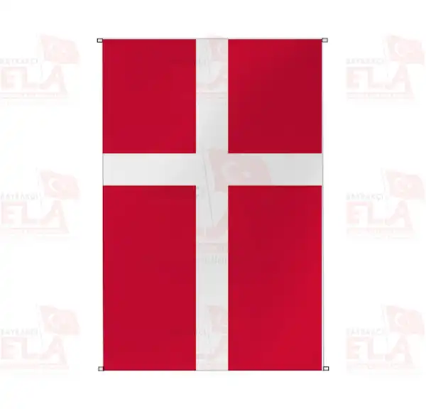 Danimarka Bina Boyu Flamalar ve Bayraklar