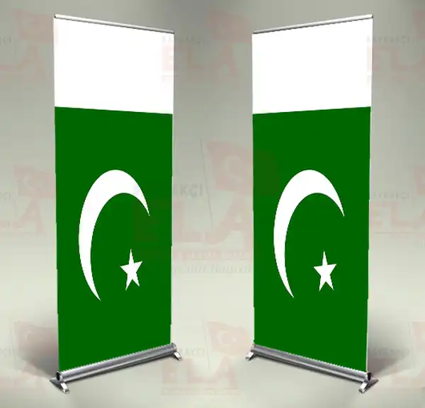 Pakistan Banner Roll Up