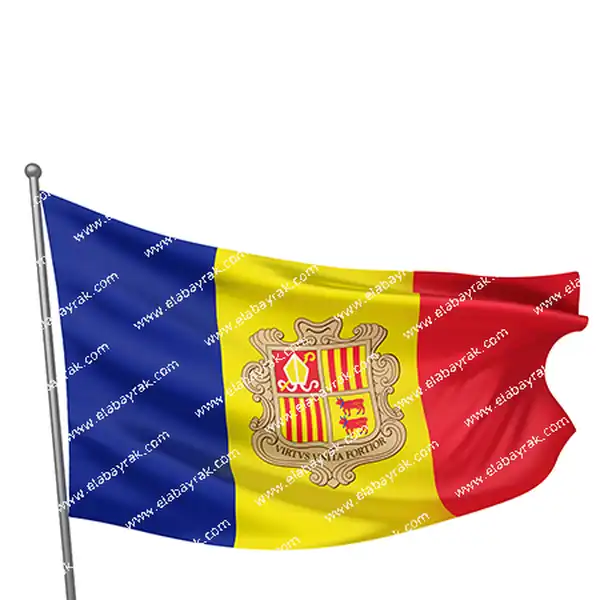 Andorra Flag  flag of the Principality of Andorra