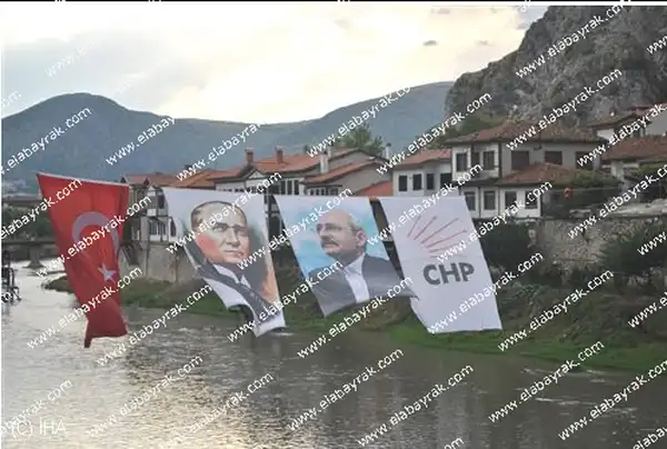 Kaliteli CHP Bayrak Ve Posterleri malat