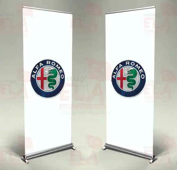 Alfa Romeo Banner Roll Up
