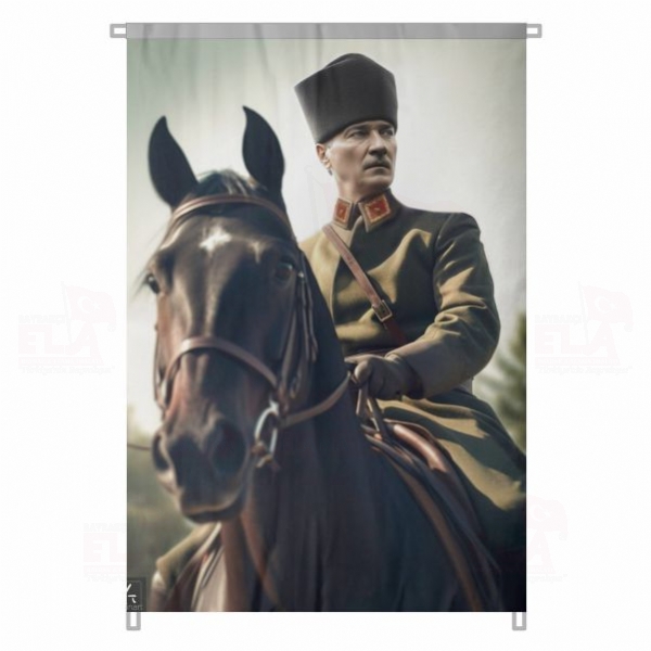 Atatrk Portresi Cumhuriyetin Inda Bir Lider En Gzel Atatrk Resimleri Bez Atatrk Posteri Byk Atatrk Portresi Bina Boyu Atatrk Posterleri No 36