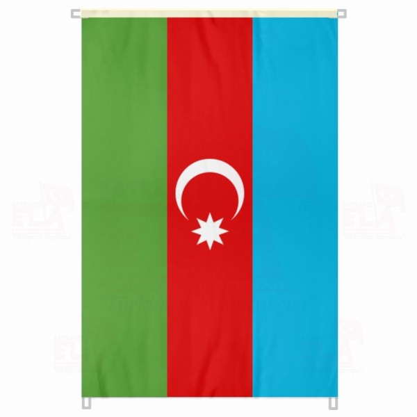 Azerbaycan Bina Boyu Bayraklar