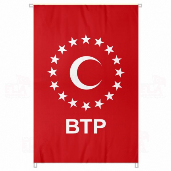 Bamsz Trkiye Partisi Bina Boyu Bayraklar