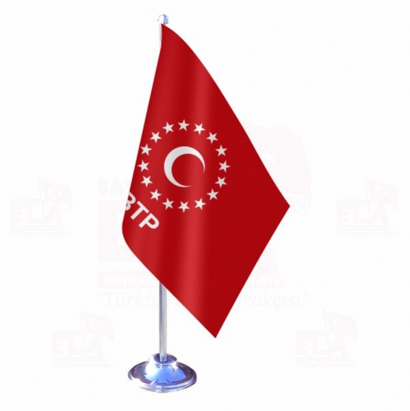 Bamsz Trkiye Partisi Tekli Masa Bayra