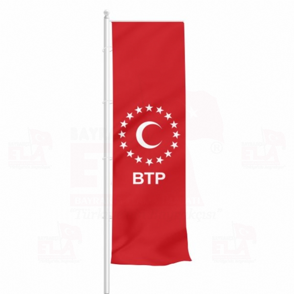 Bamsz Trkiye Partisi Yatay ekilen Flamalar ve Bayraklar