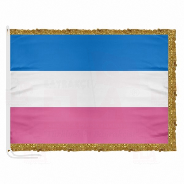Bandera heterosexual Saten Makam Flamas