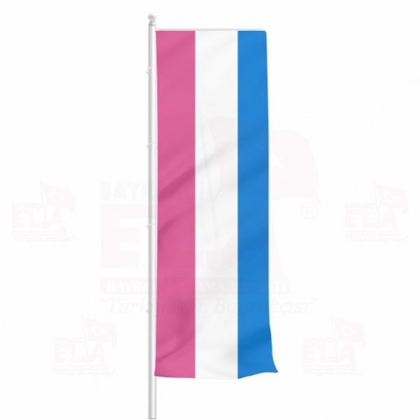 Bandera heterosexual Yatay ekilen Flamalar ve Bayraklar