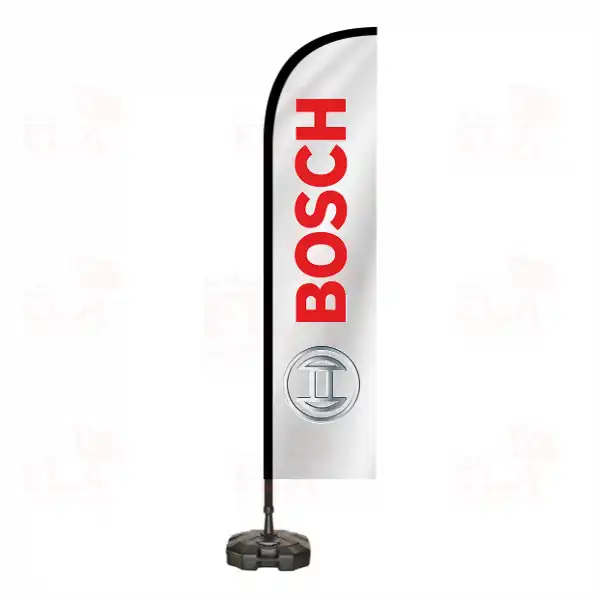 Beyaz Bosch Oltal bayraklar