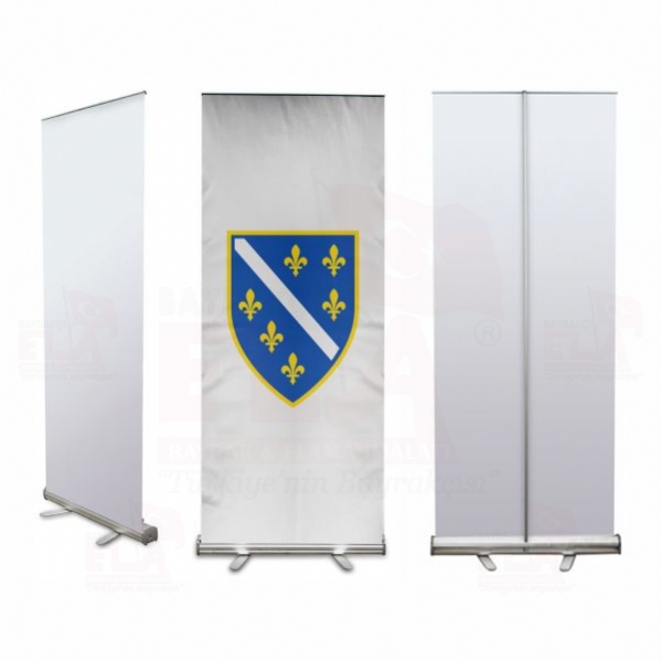 Bosna Hersek Cumhuriyeti Banner Roll Up