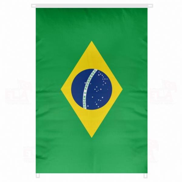 Brezilya Bina Boyu Bayraklar