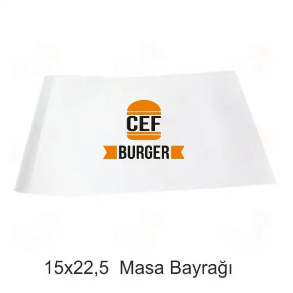 Cef Burger Masa Bayra