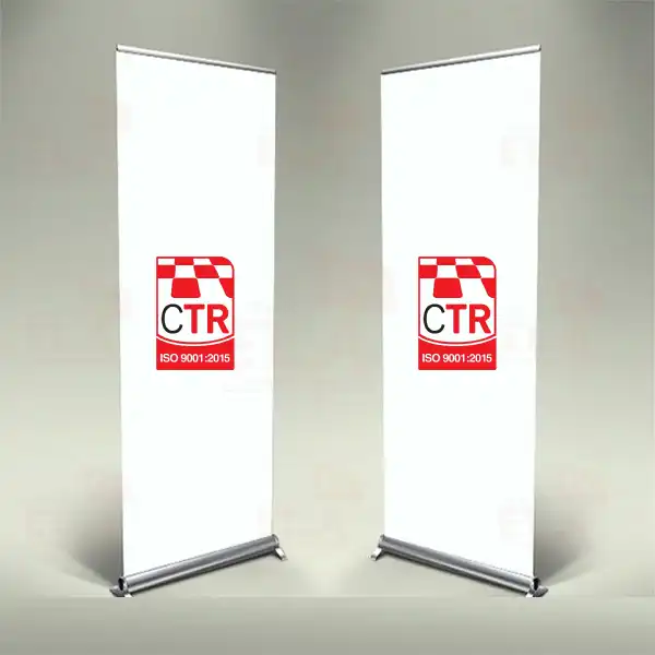 Ctr iso 9001 2015 Banner Roll Up
