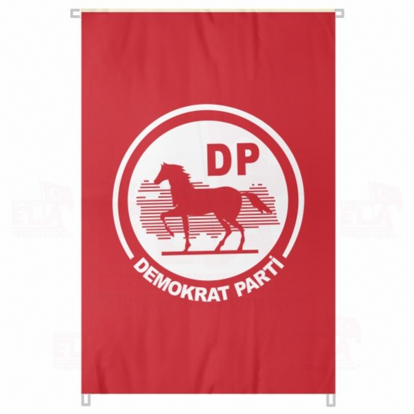 Demokrat Parti Krmz Bina Boyu Bayraklar