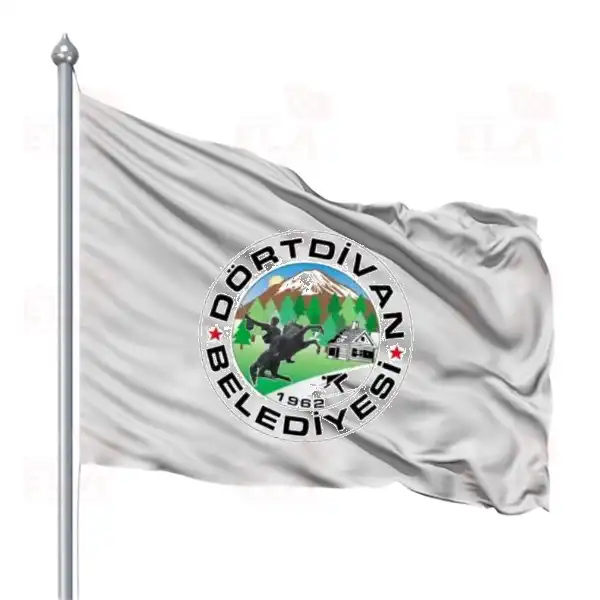 Drtdivan Belediyesi Gnder Flamas ve Bayraklar