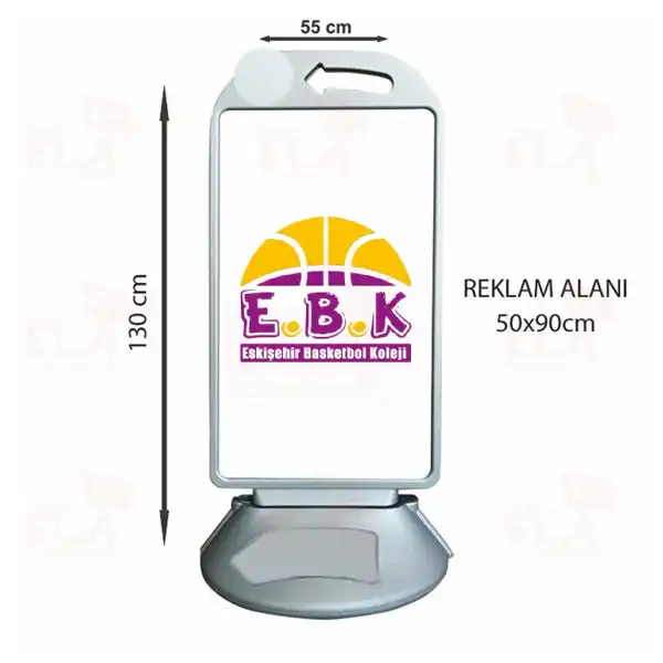 Eskiehir Basketbol Koleji Kaldrm Park Byk Boy Reklam Dubas