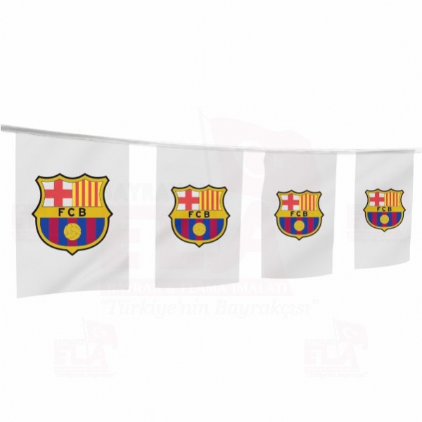 FC Barcelona pe Dizili Flamalar ve Bayraklar