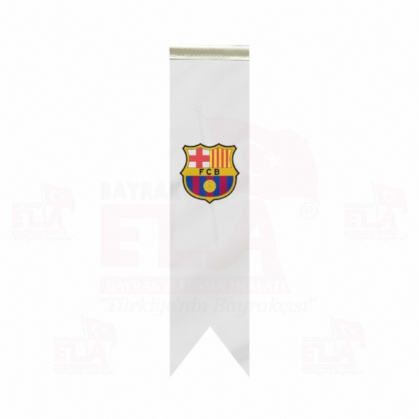 FC Barcelona zel Logolu Masa Bayra