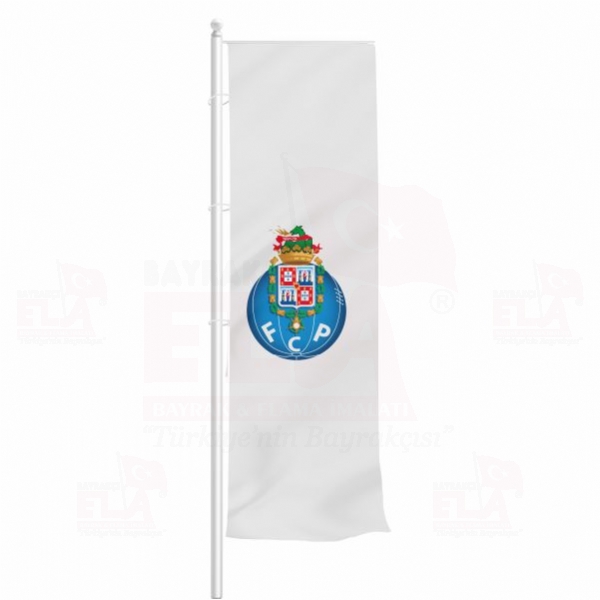 FC Porto Yatay ekilen Flamalar ve Bayraklar