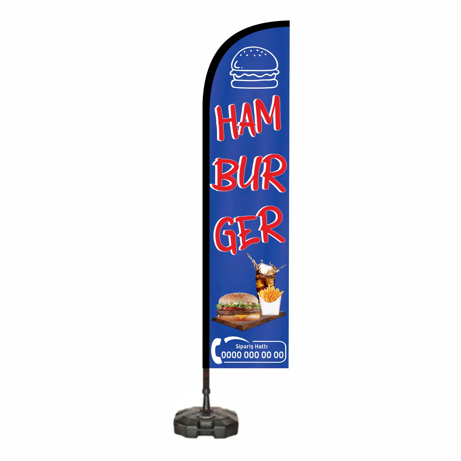 Hamburger Reklam Bayraklar