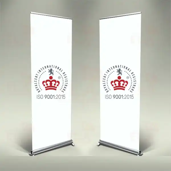 ISO 9001 2015 Banner Roll Up