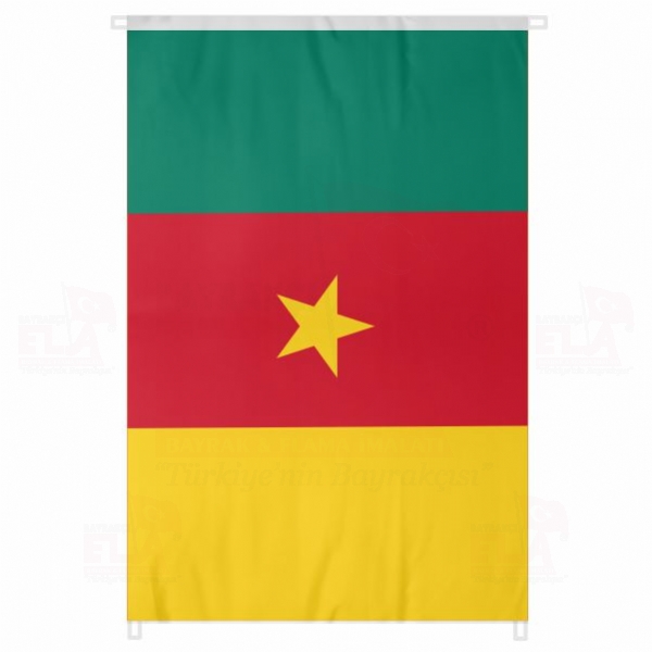 Kamerun Bina Boyu Bayraklar