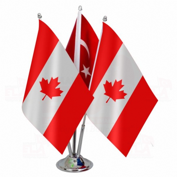 Kanada Logolu l Masa Bayra