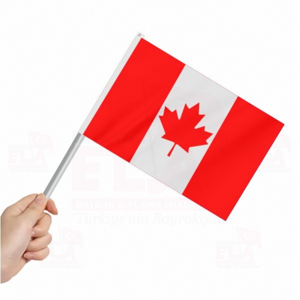 Kanada Sopal Bayrak ve Flamalar