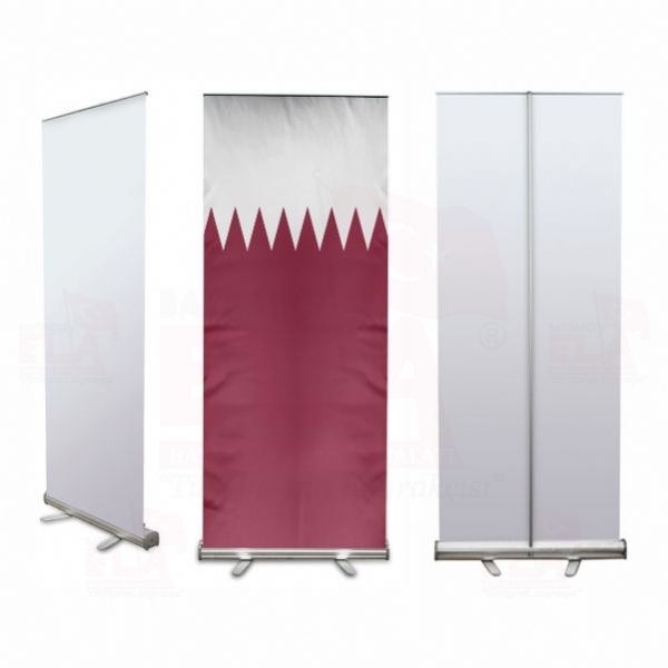 Katar Banner Roll Up