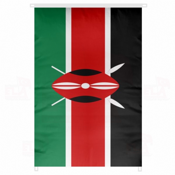Kenya Bina Boyu Bayraklar