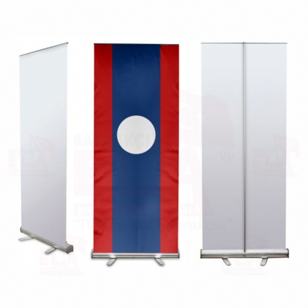 Laos Banner Roll Up