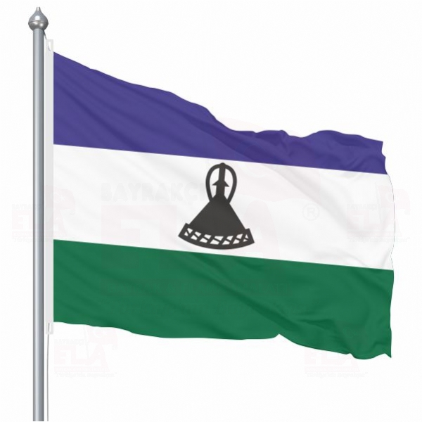 Lesotho Bayra Lesotho Bayraklar